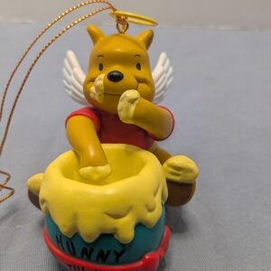 Vintage Groiler Disney Winnie the Pooh Ornament Honey Pot W/ Box